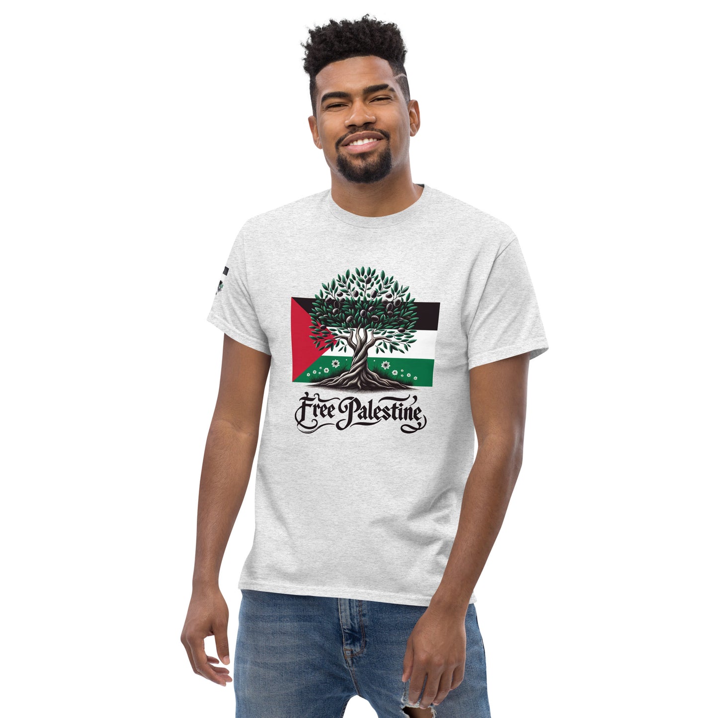 People for Palestine Tee v14, Men’s Classic Tee | Gildan 5000