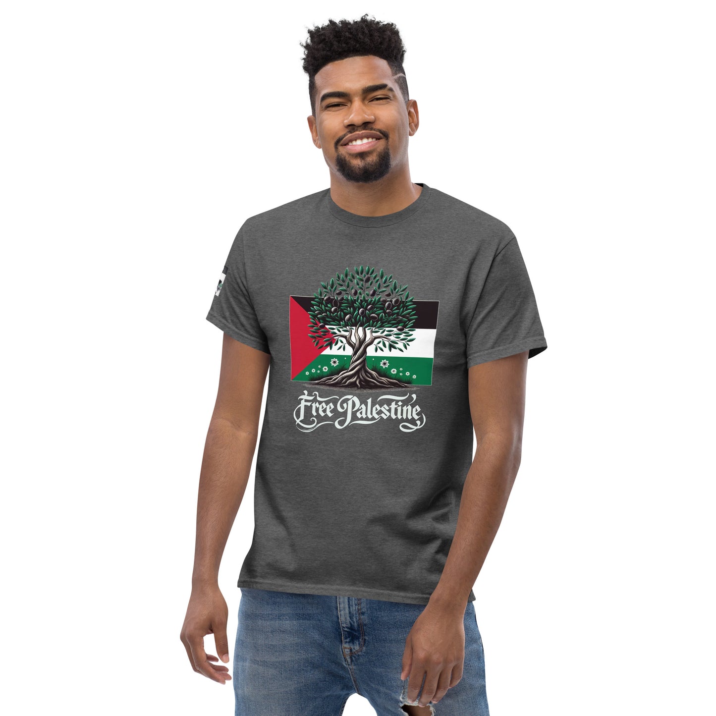 People for Palestine Tee v14, Men’s Classic Tee | Gildan 5000