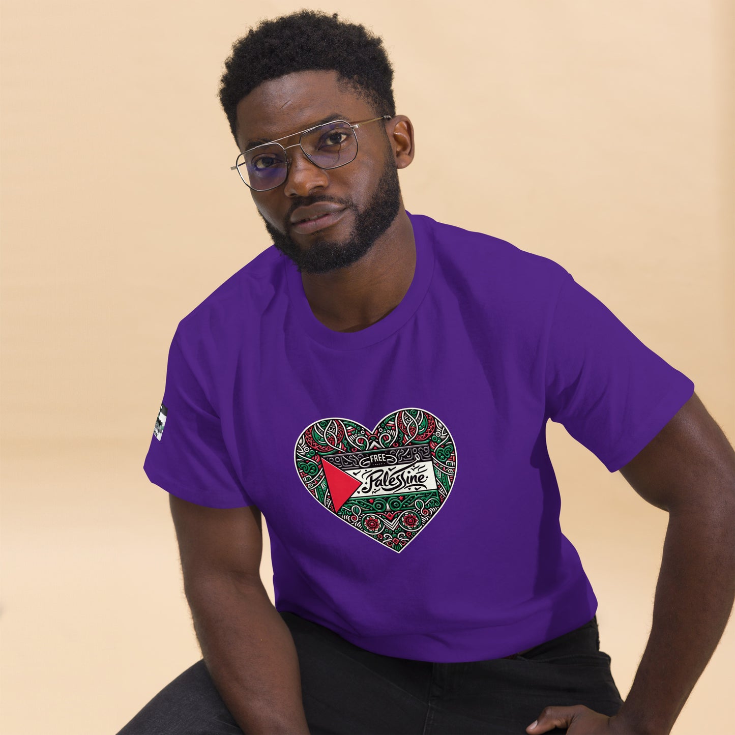People for Palestine Tee v3, Men’s Classic Tee | Gildan 5000