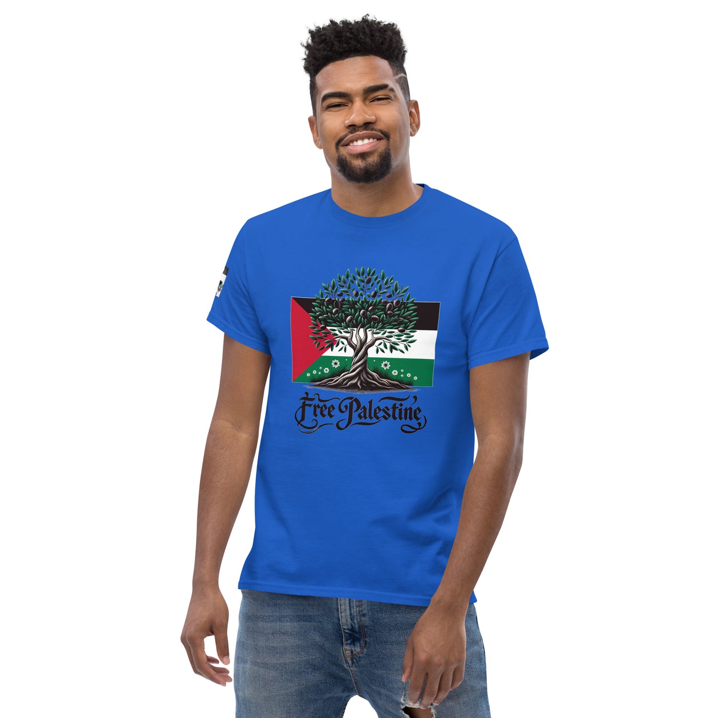 People for Palestine Tee v14, Men’s Classic Tee | Gildan 5000