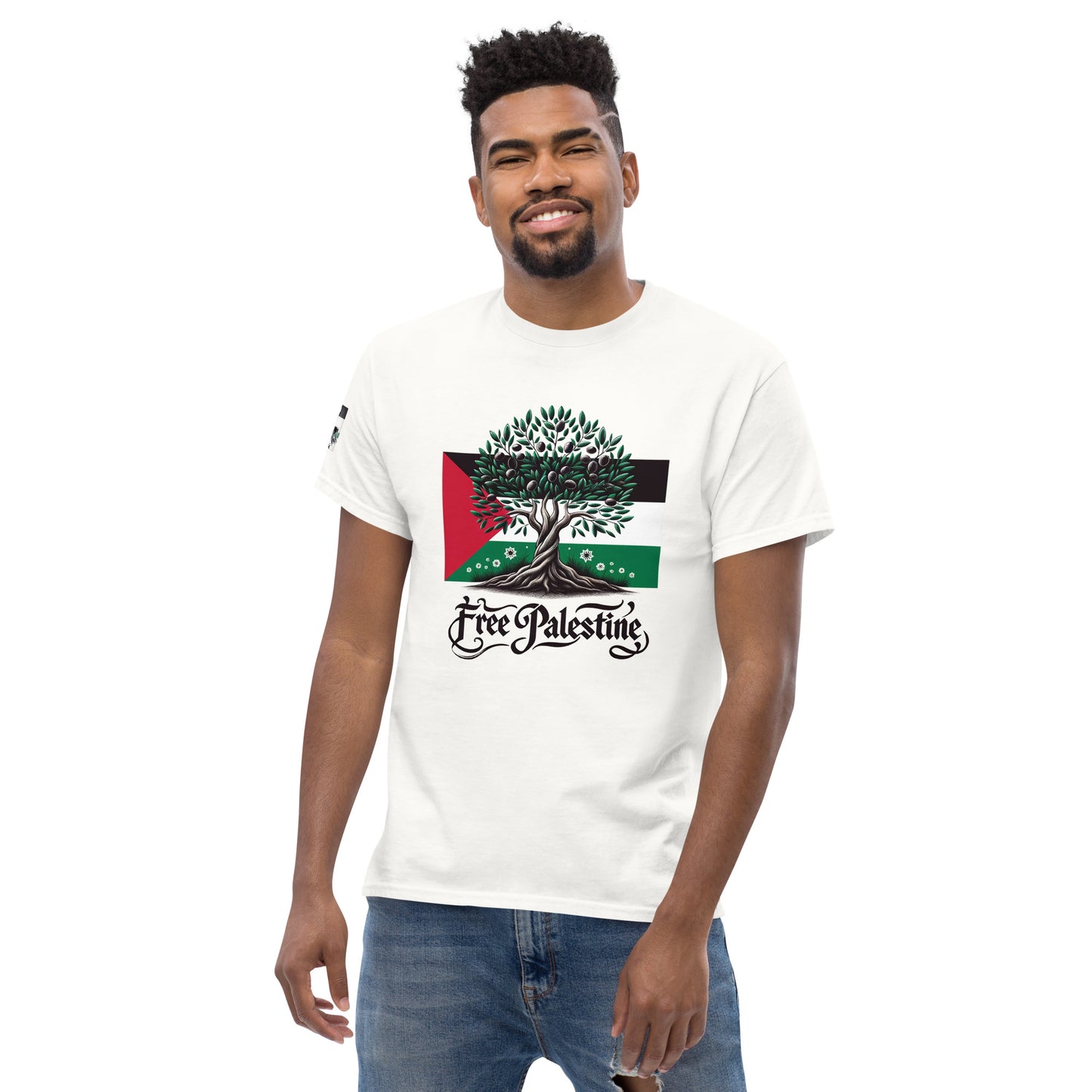 People for Palestine Tee v14, Men’s Classic Tee | Gildan 5000