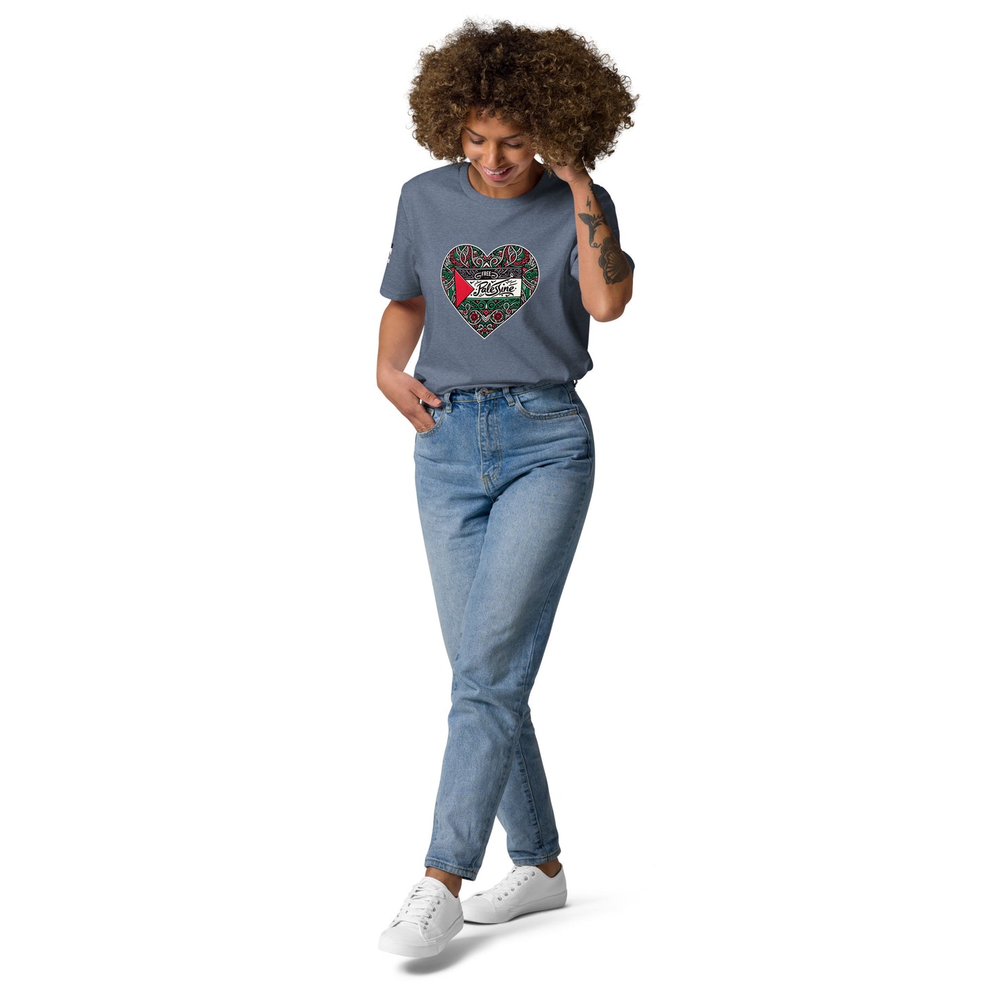 People for Palestine Tee v3, Unisex Organic Cotton T-Shirt | Stanley/Stella STTU755