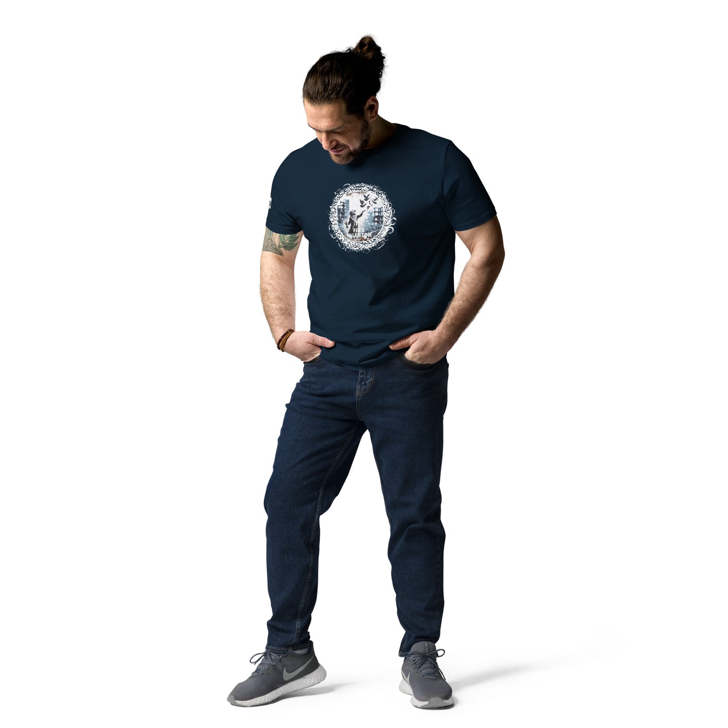 People for Palestine Tee v4, Unisex Organic Cotton T-Shirt | Stanley/Stella STTU755