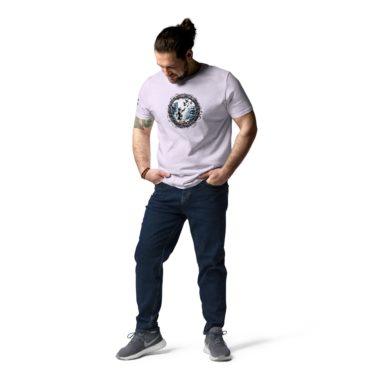 People for Palestine Tee v4, Unisex Organic Cotton T-Shirt | Stanley/Stella STTU755