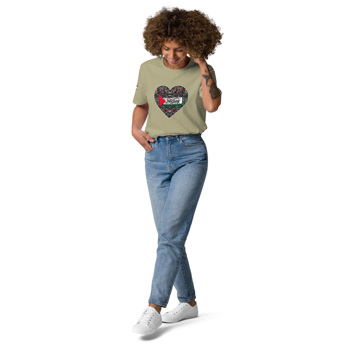 People for Palestine Tee v3, Unisex Organic Cotton T-Shirt | Stanley/Stella STTU755