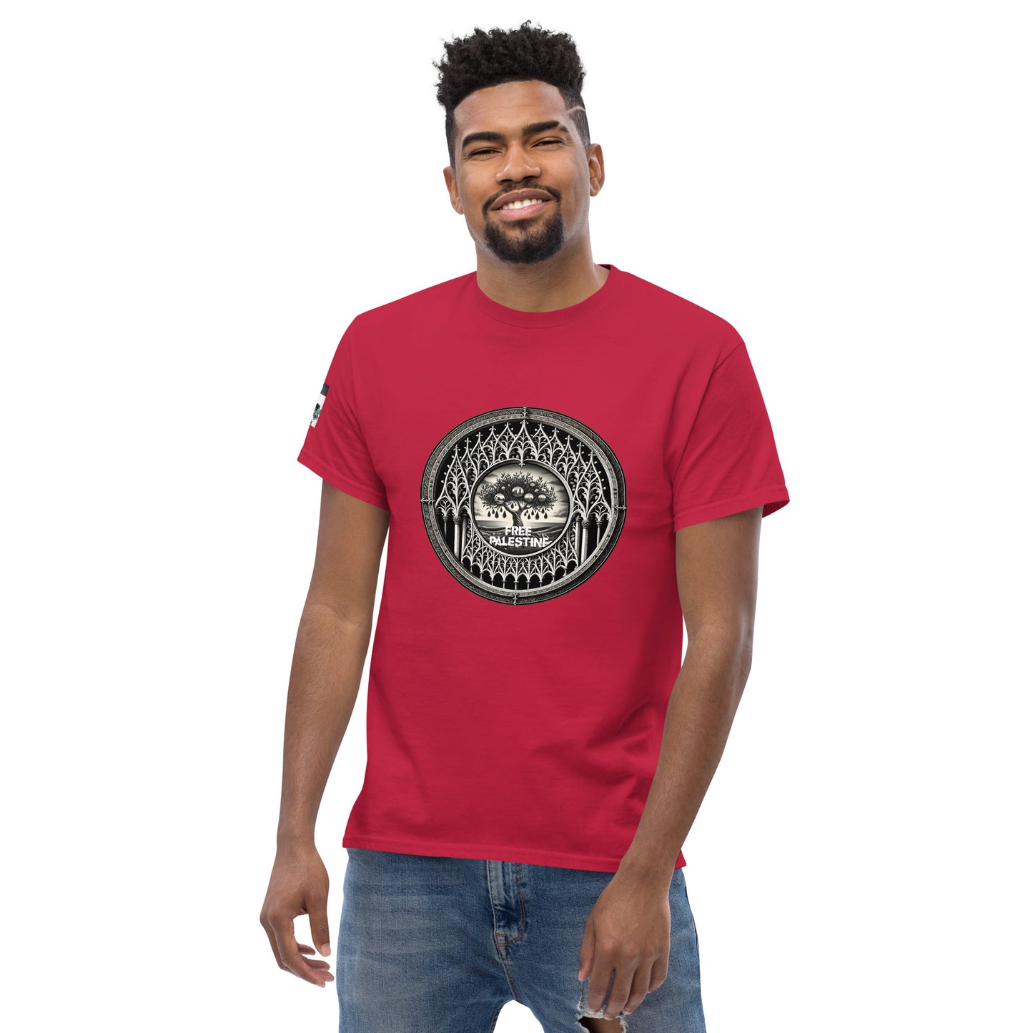 People for Palestine Tee v8, Men’s Classic Tee | Gildan 5000