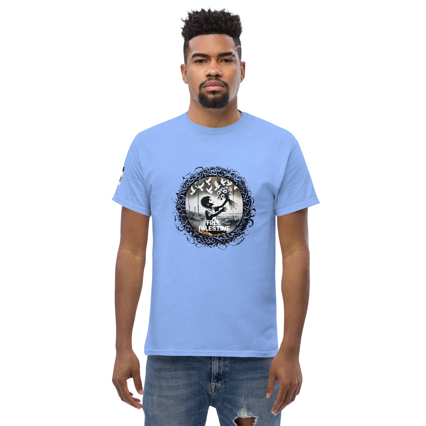 People for Palestine Tee v11, Men’s Classic Tee | Gildan 5000