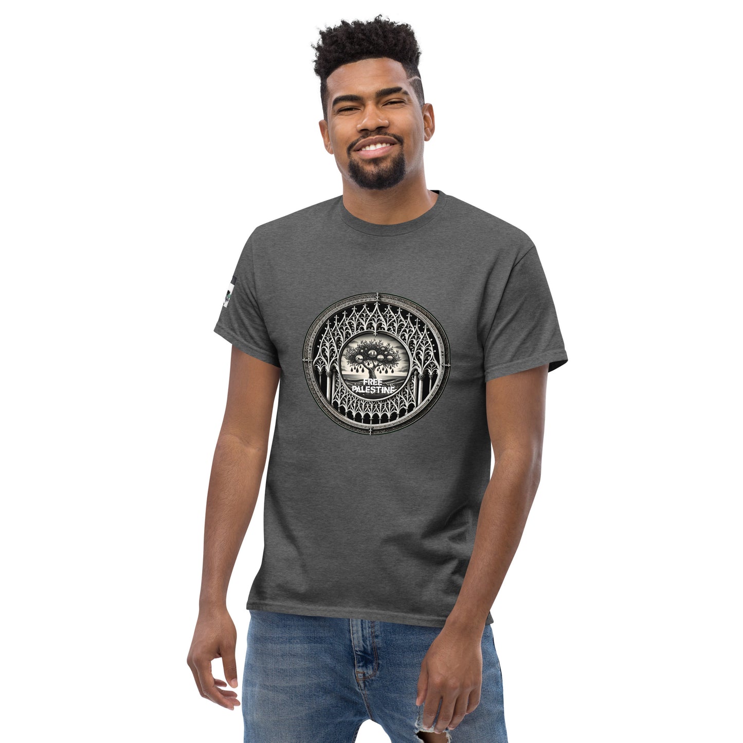 People for Palestine Tee v8, Men’s Classic Tee | Gildan 5000