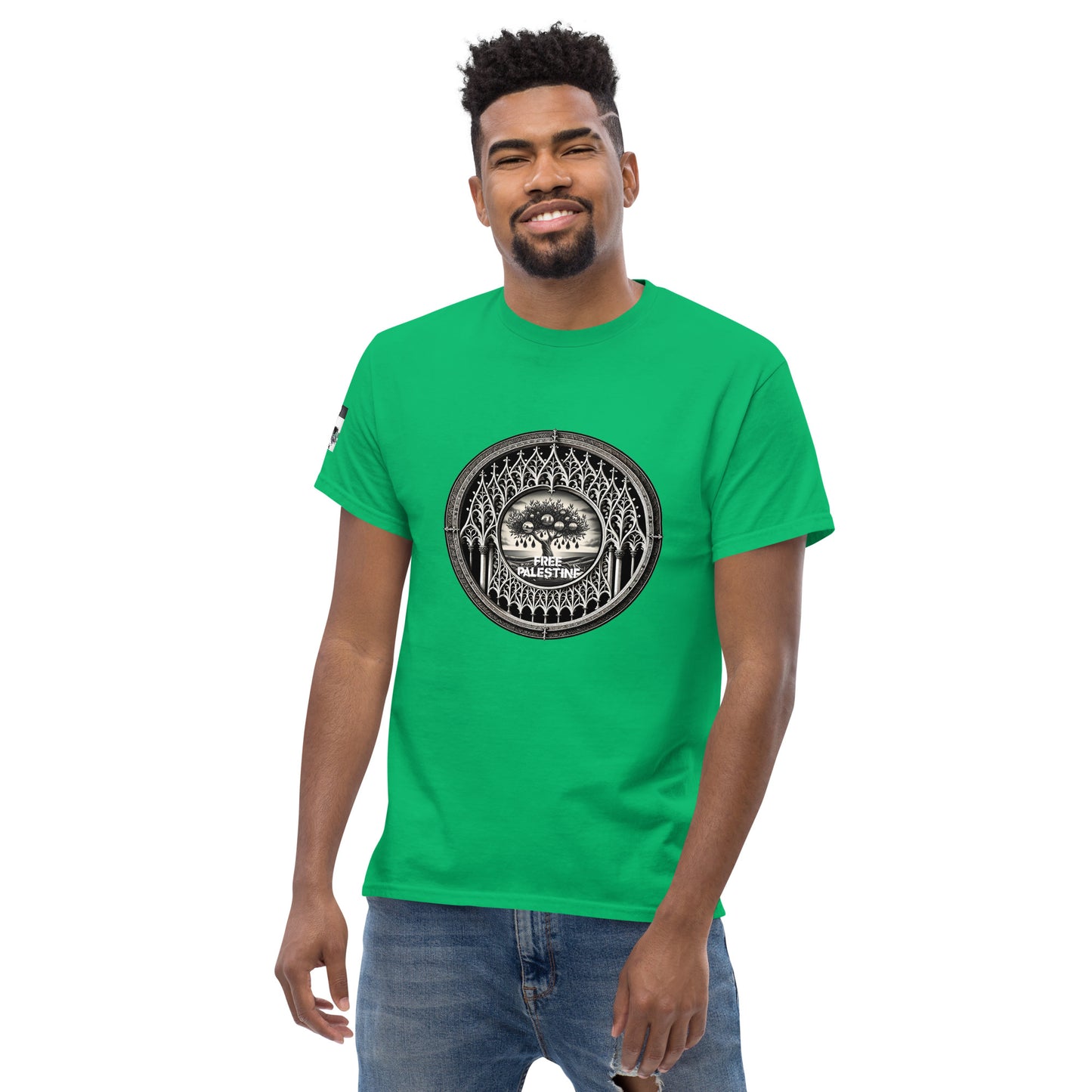 People for Palestine Tee v8, Men’s Classic Tee | Gildan 5000