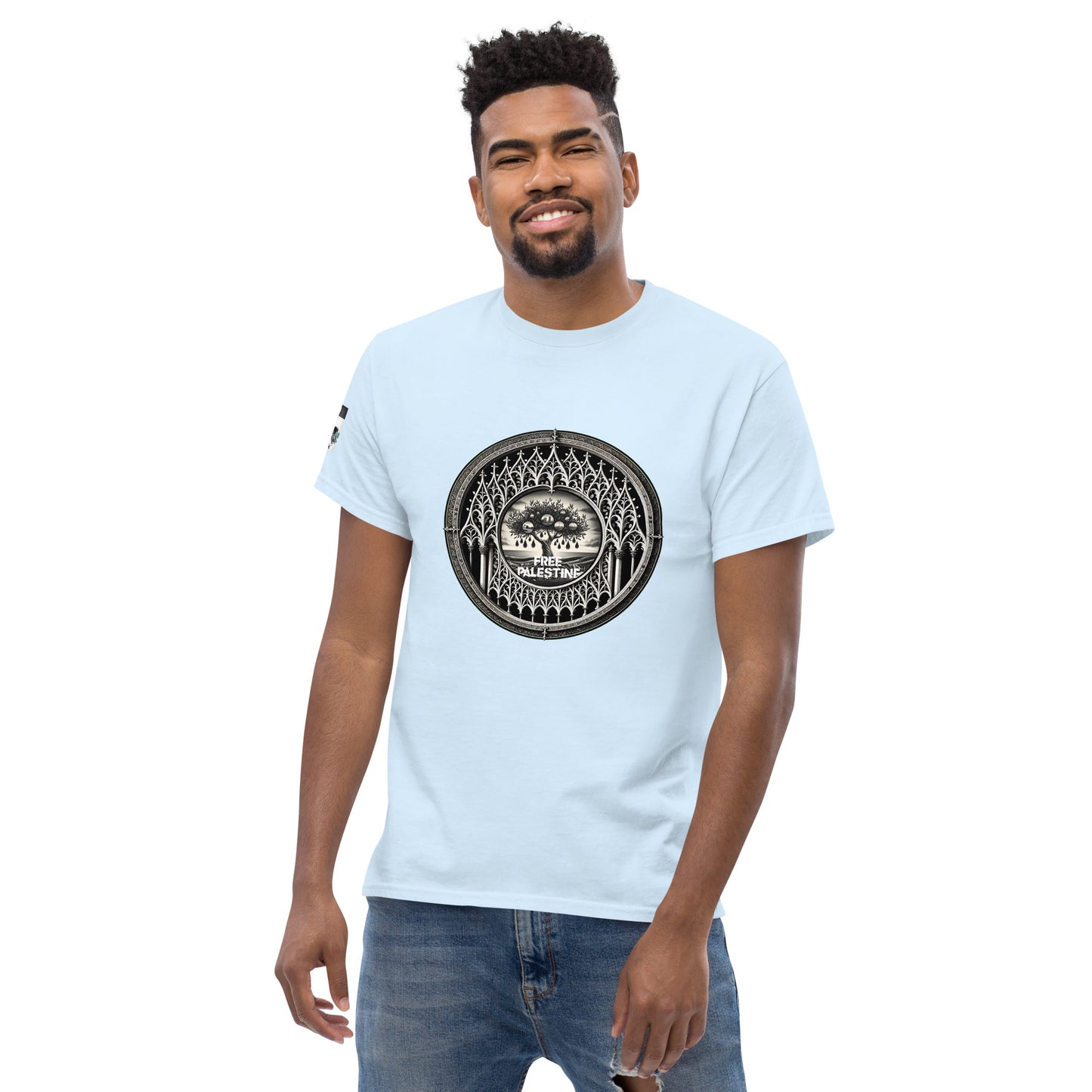 People for Palestine Tee v8, Men’s Classic Tee | Gildan 5000