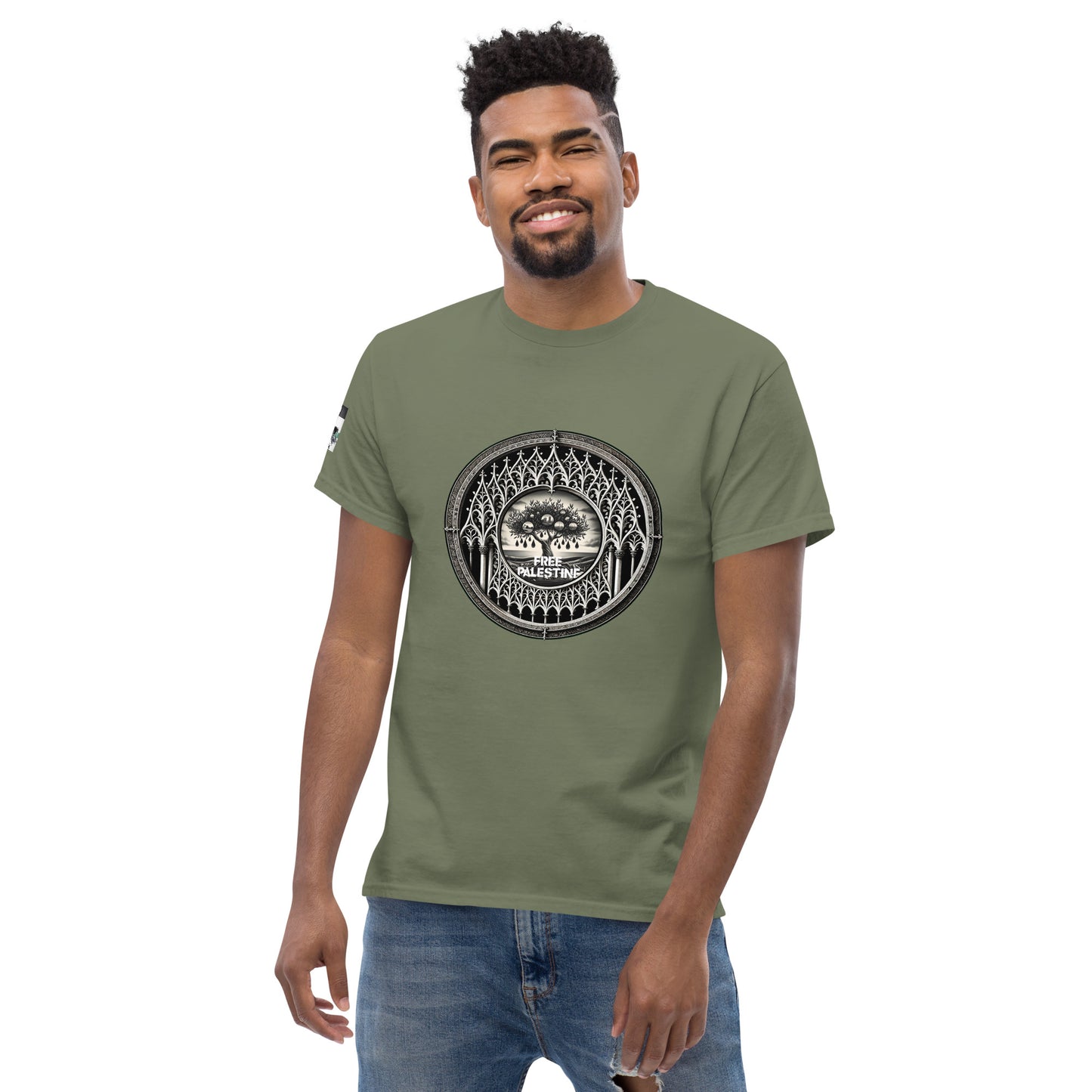 People for Palestine Tee v8, Men’s Classic Tee | Gildan 5000