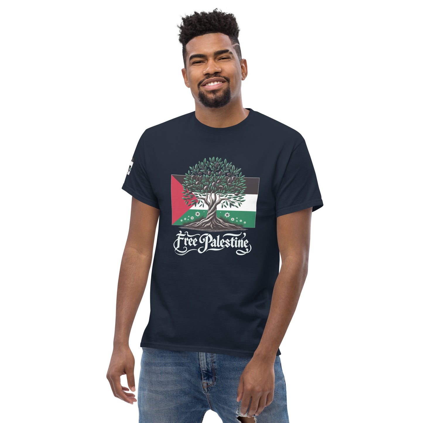 People for Palestine Tee v14, Men’s Classic Tee | Gildan 5000