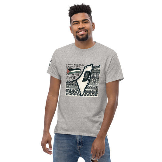 People for Palestine Tee v2, Men’s Classic Tee | Gildan 5000