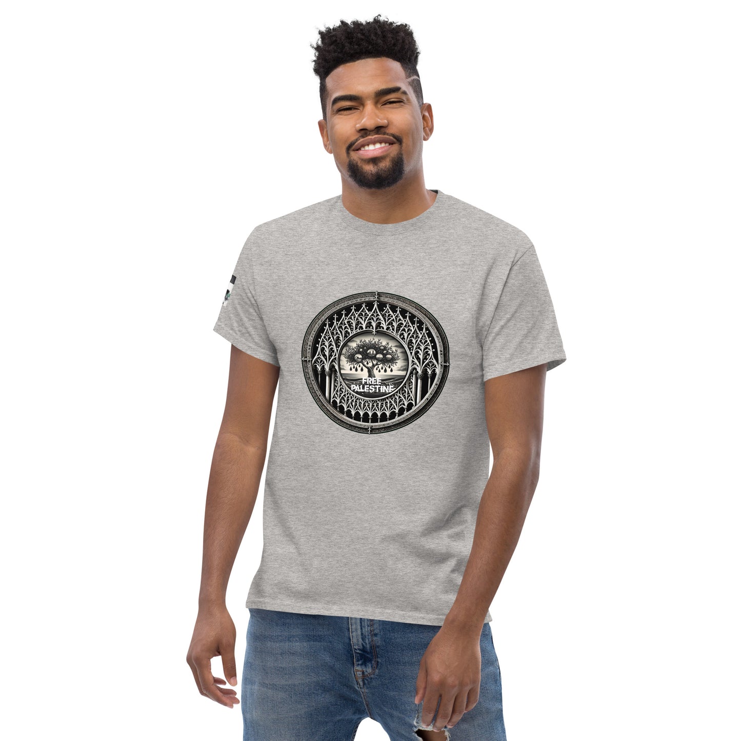 People for Palestine Tee v8, Men’s Classic Tee | Gildan 5000