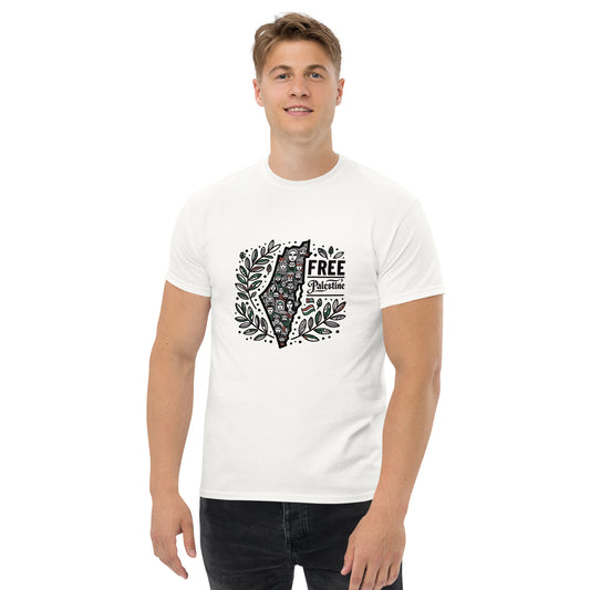 People for Palestine Tee v1, Men’s Classic Tee | Gildan 5000