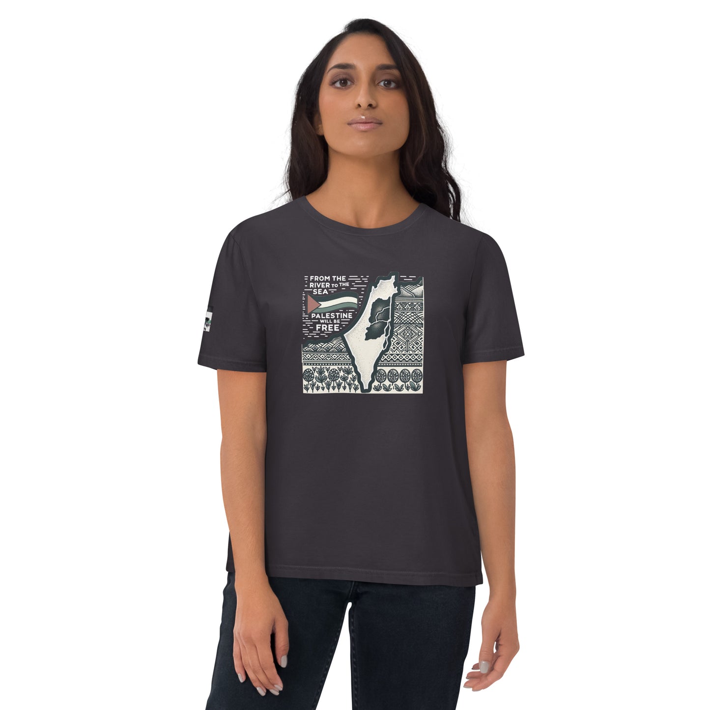 People for Palestine Tee v2, Unisex Organic Cotton T-Shirt | Stanley/Stella STTU755