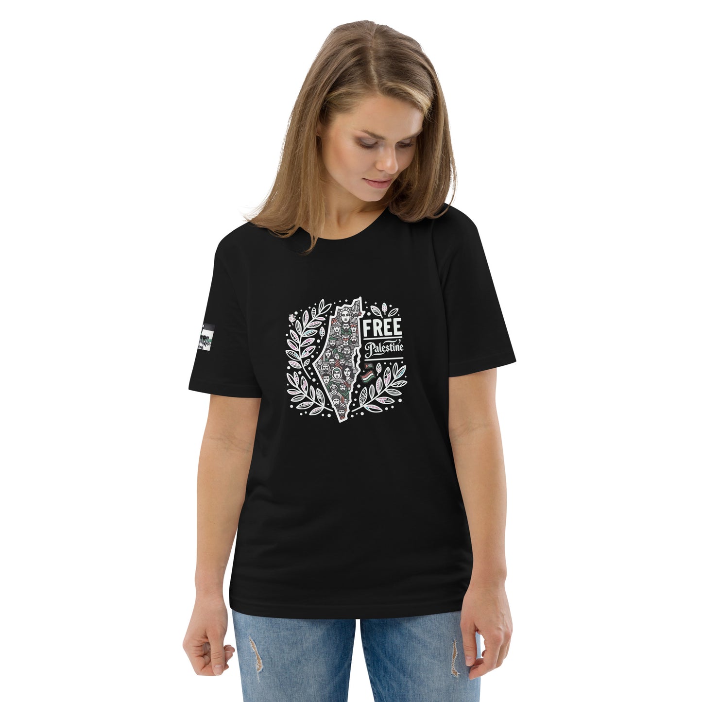 People for Palestine Tee v1, Unisex Organic Cotton T-Shirt | Stanley/Stella STTU755