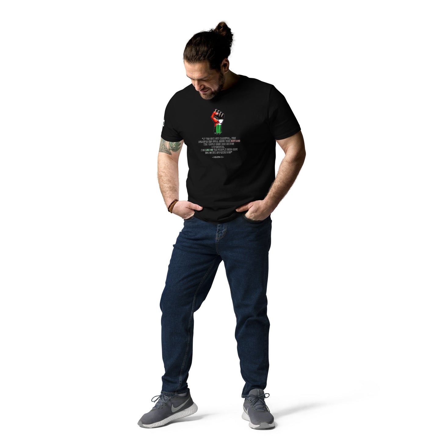 People for Palestine Tee v13, Unisex Organic Cotton T-Shirt | Stanley/Stella STTU755