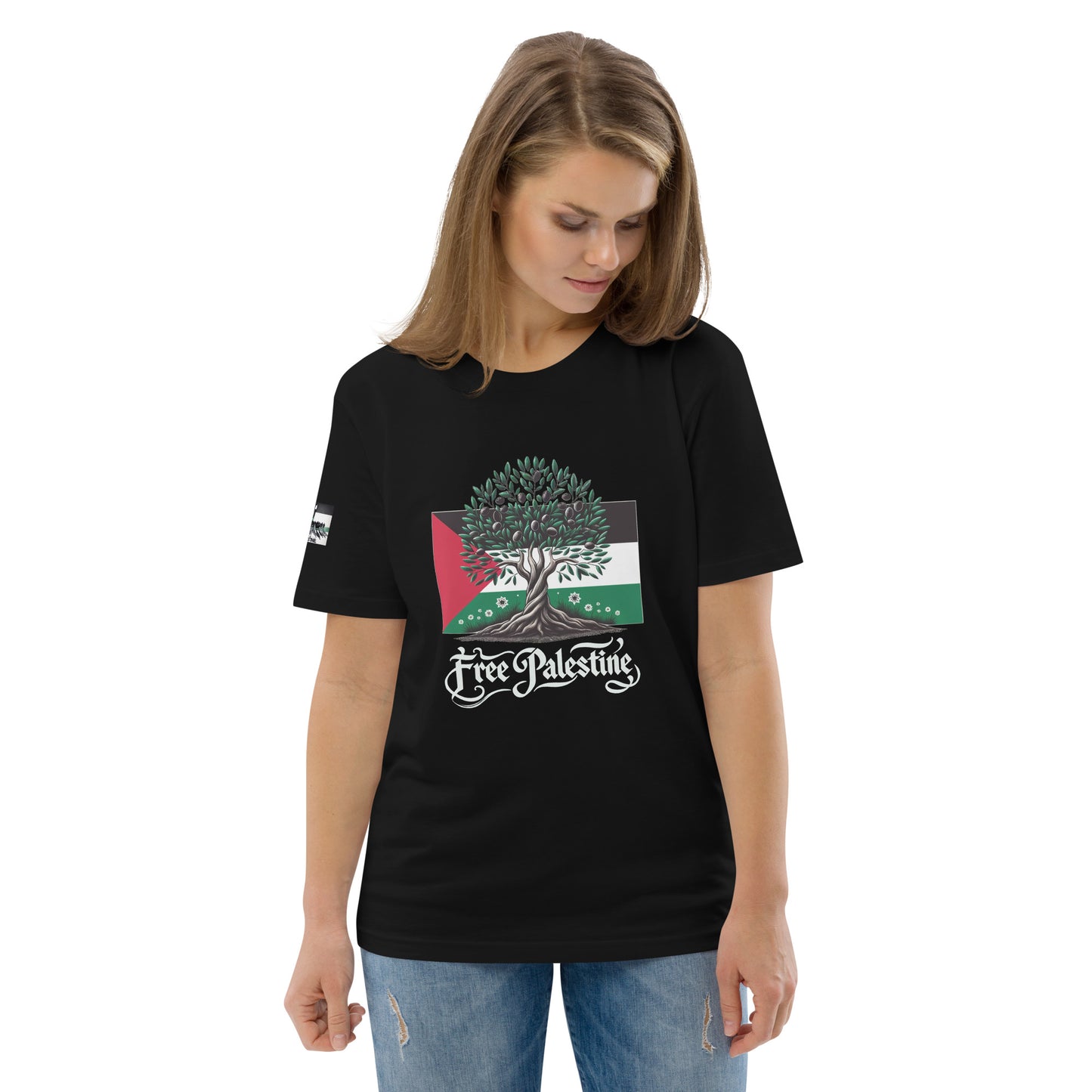 People for Palestine Tee v14, Unisex Organic Cotton T-Shirt | Stanley/Stella STTU755