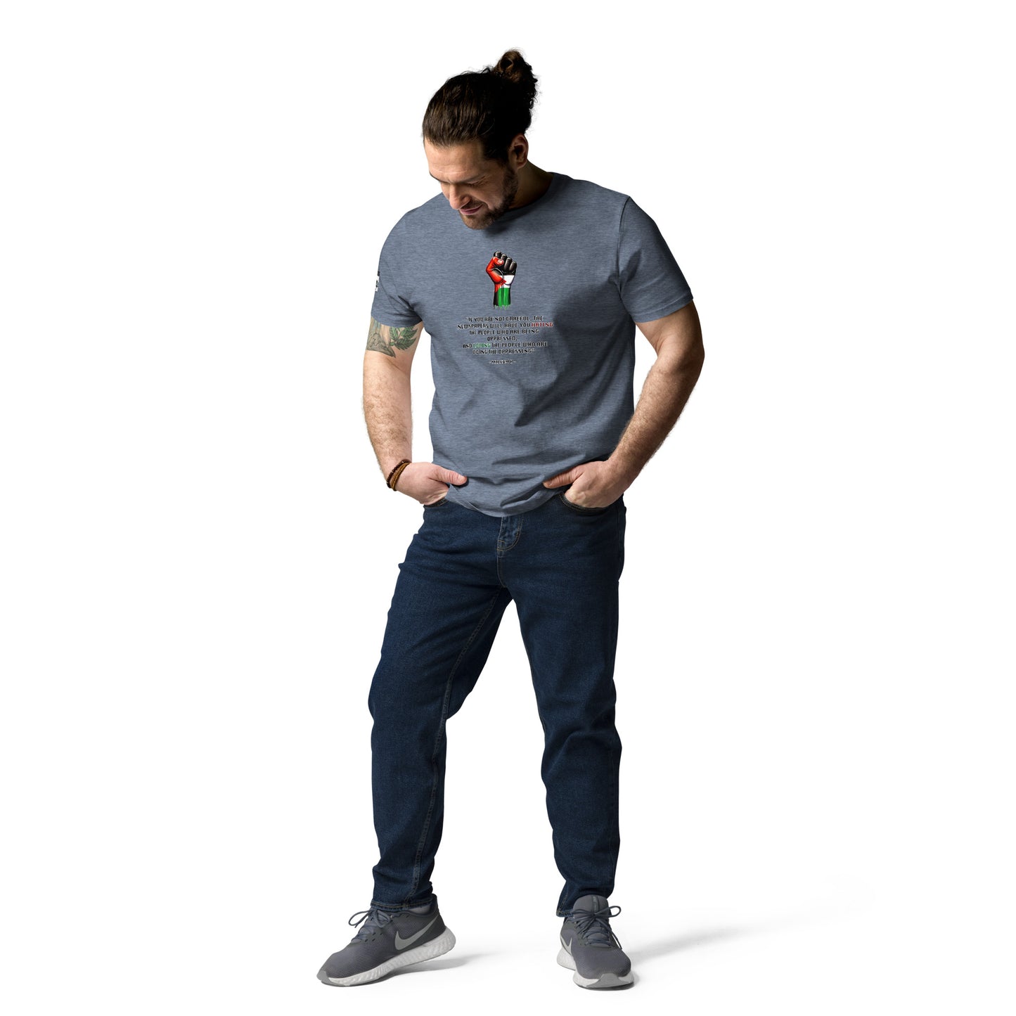 People for Palestine Tee v13, Unisex Organic Cotton T-Shirt | Stanley/Stella STTU755