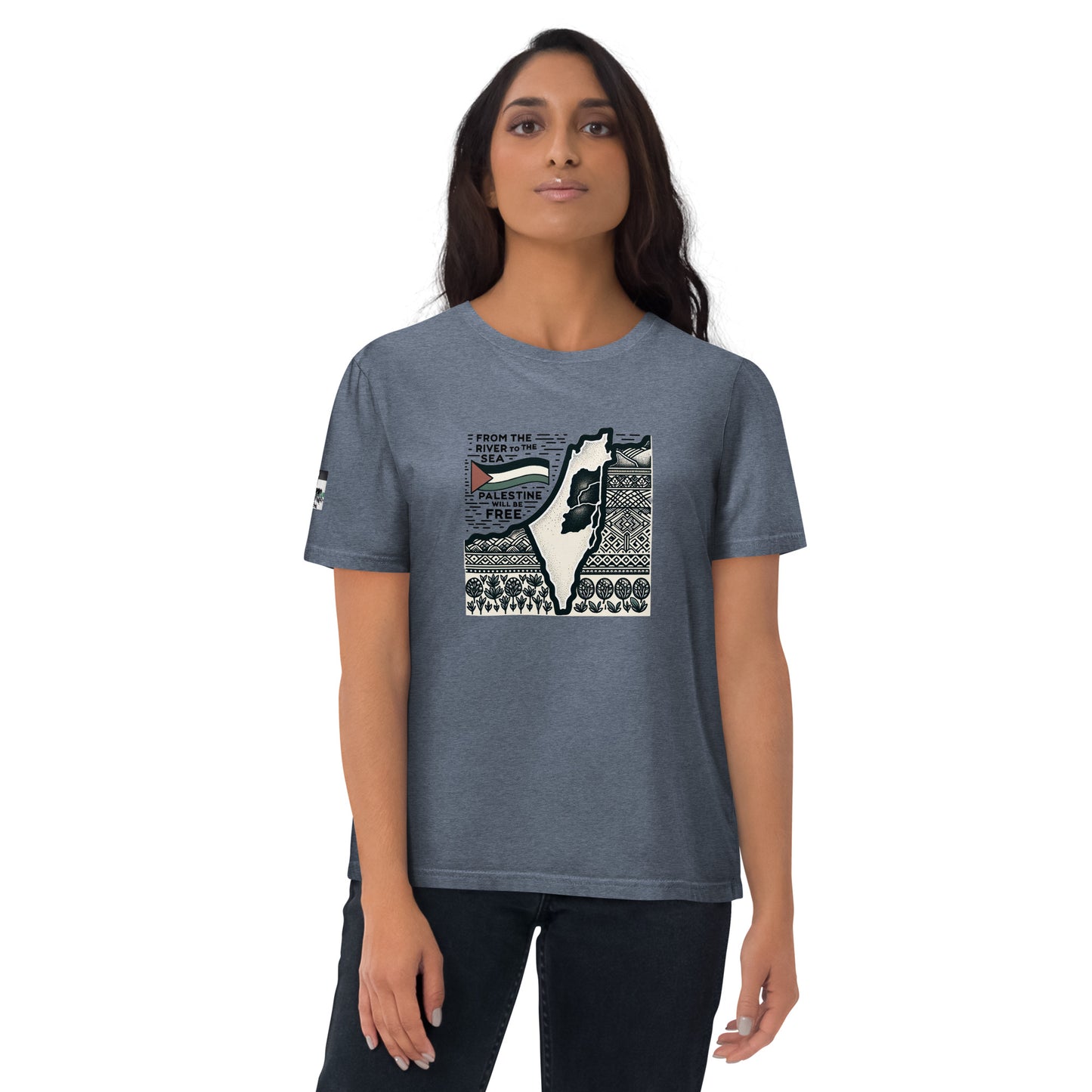 People for Palestine Tee v2, Unisex Organic Cotton T-Shirt | Stanley/Stella STTU755