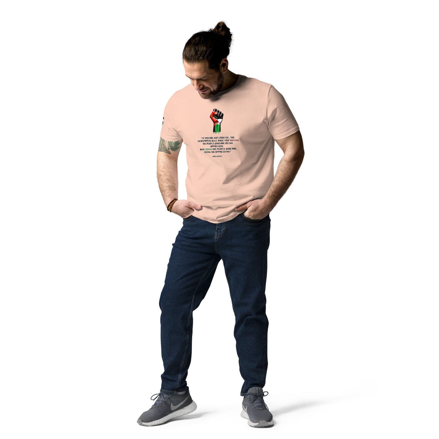 People for Palestine Tee v13, Unisex Organic Cotton T-Shirt | Stanley/Stella STTU755