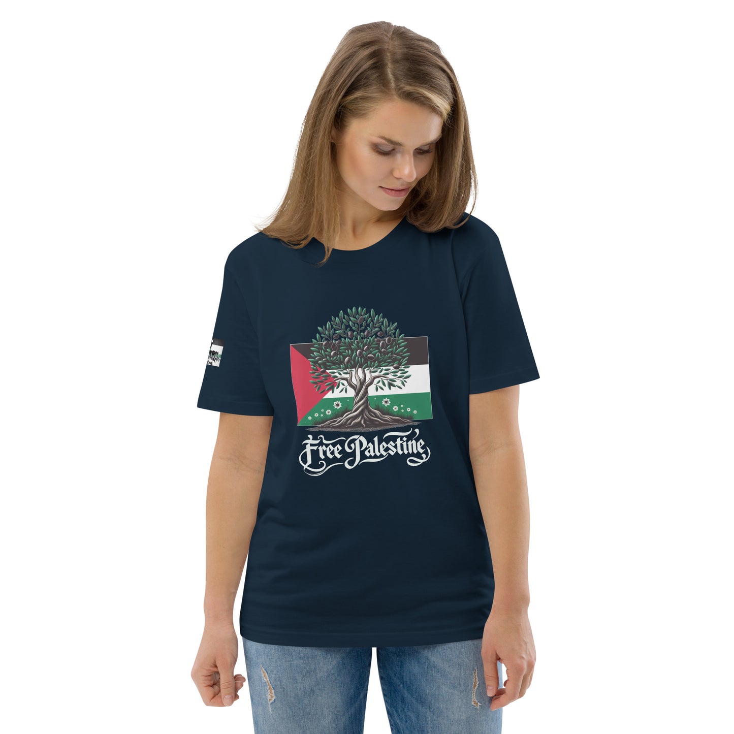 People for Palestine Tee v14, Unisex Organic Cotton T-Shirt | Stanley/Stella STTU755