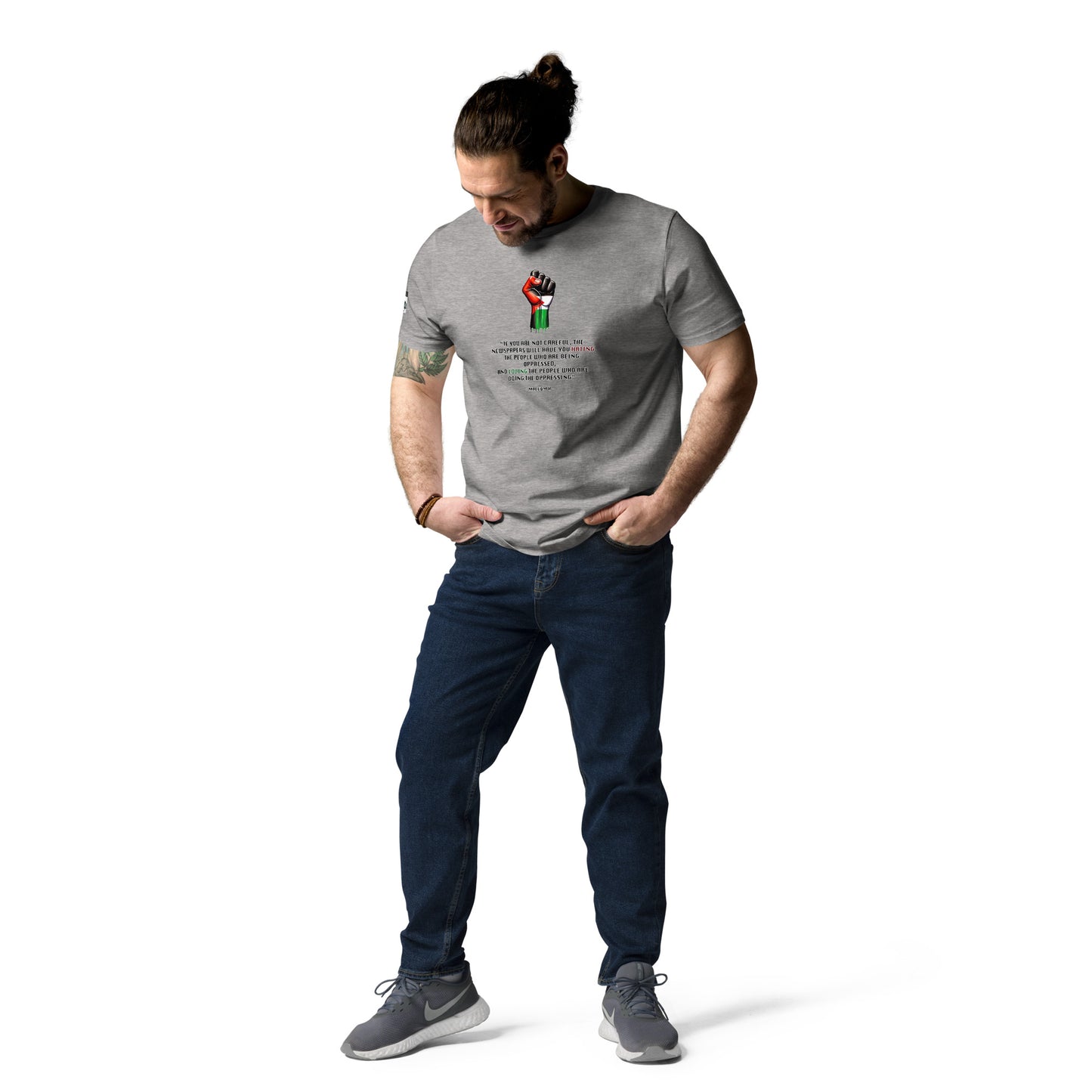 People for Palestine Tee v13, Unisex Organic Cotton T-Shirt | Stanley/Stella STTU755