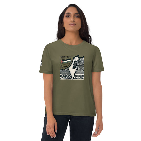 People for Palestine Tee v2, Unisex Organic Cotton T-Shirt | Stanley/Stella STTU755
