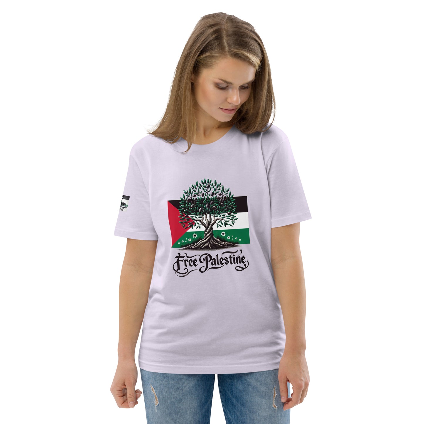 People for Palestine Tee v14, Unisex Organic Cotton T-Shirt | Stanley/Stella STTU755