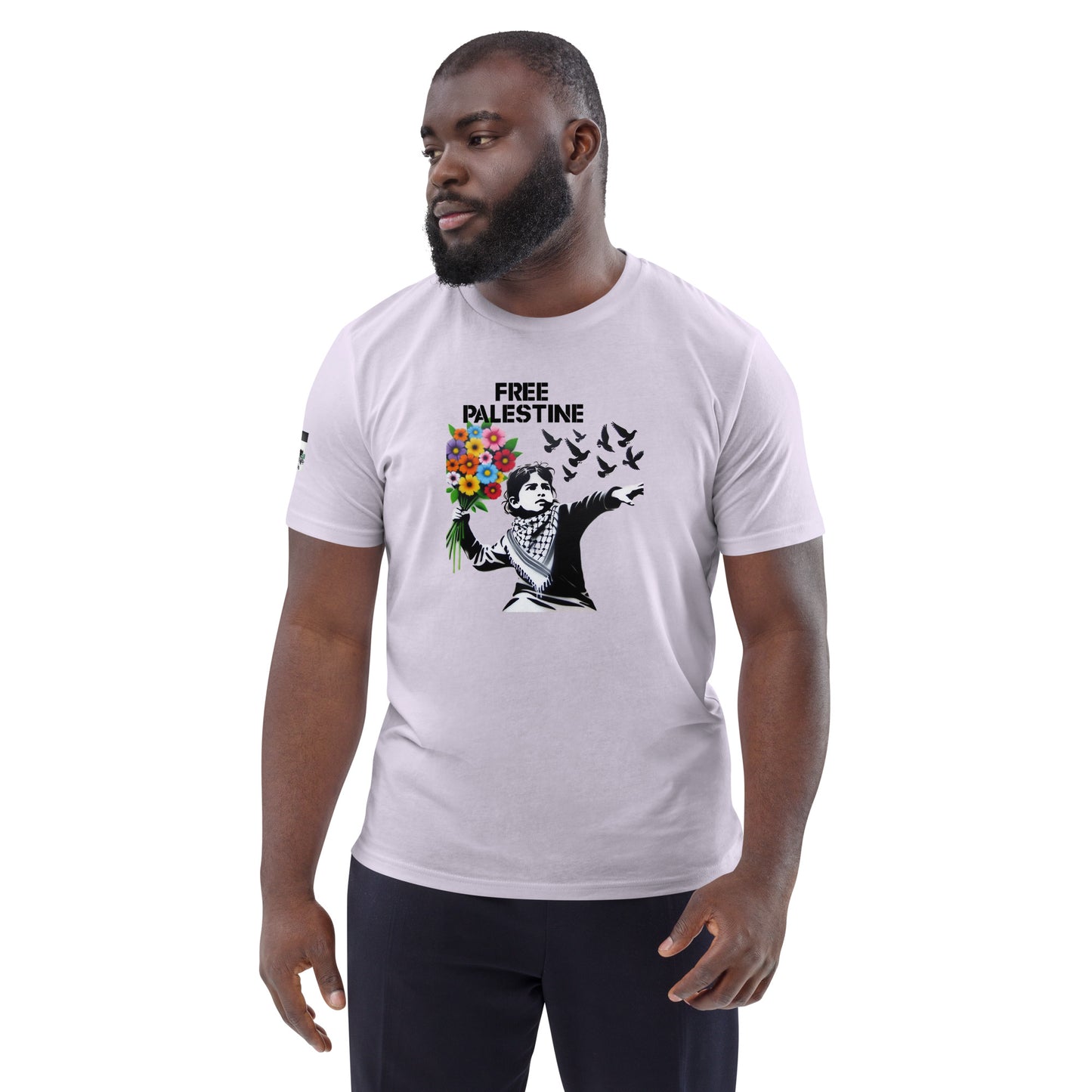 People for Palestine Tee v5, Unisex Organic Cotton T-Shirt | Stanley/Stella STTU755