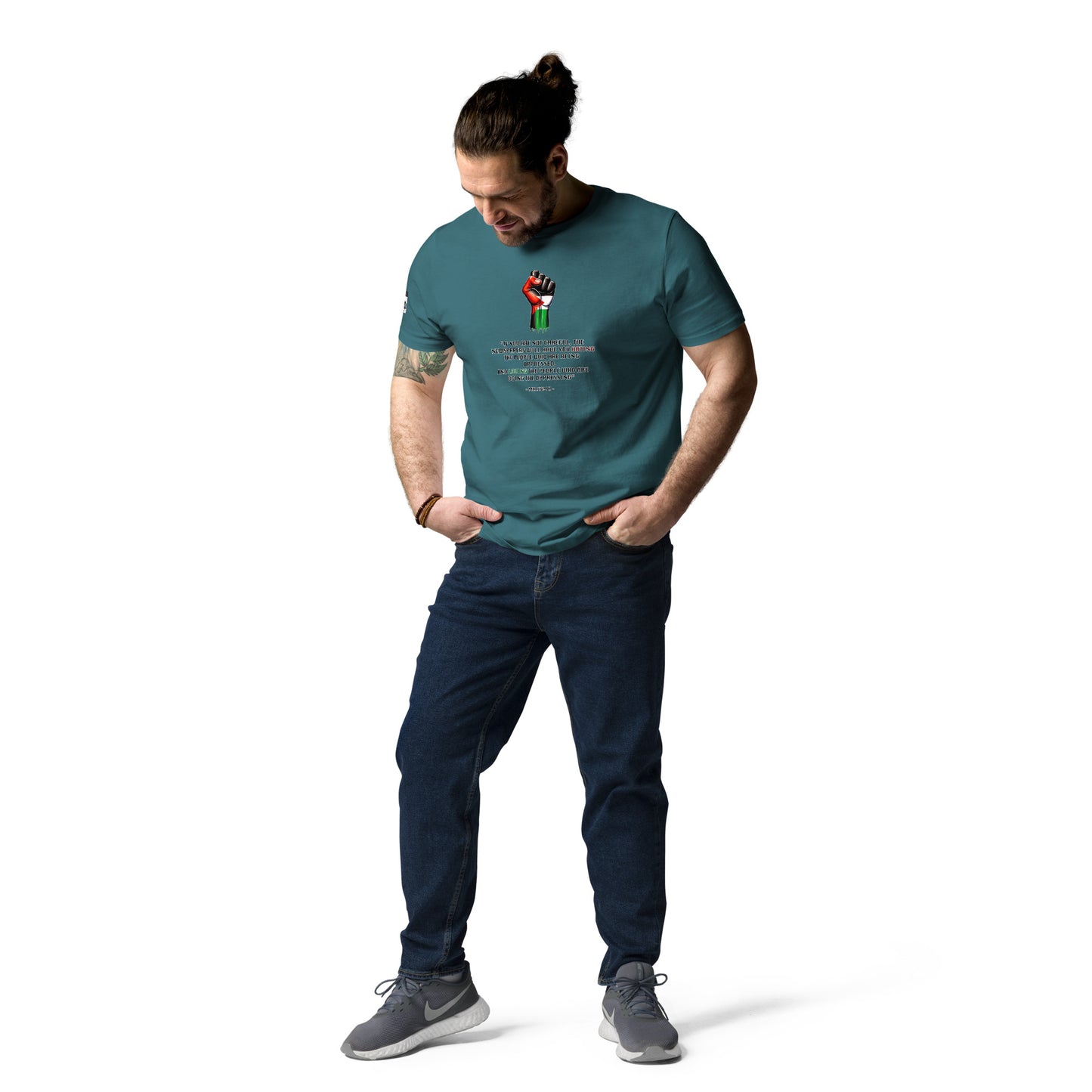 People for Palestine Tee v13, Unisex Organic Cotton T-Shirt | Stanley/Stella STTU755